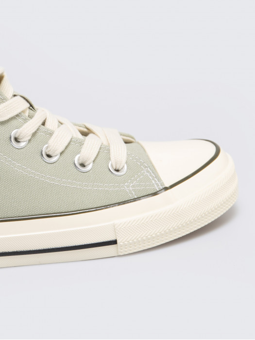 Vysoké tenisky dámske zelené RR274643 300